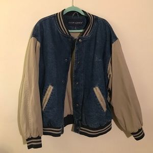 Swingster Vintage Jean Bomber Jacket